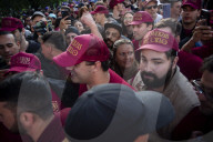 Argentine President Javier Milei Presented His New Book, ''The Construction Of The Miracle,'' At The Movistar Arena In Buenos Aires 