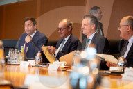 Weekly Cabinet Meeting at the Chancellry in Berlin, Germany