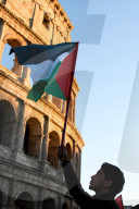 Pro Palestinian March In Rome