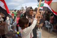 Palestinians Celebrate Gaza Ceasefire Deal In Deir El-Balah