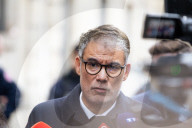 Socialist Leaders At The Hotel Matignon, In Paris