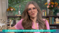 Liz Hurley spent summer at home with Billy Ray Cyrus