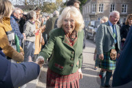 King Charles and Queen Camilla in Ballater , Scotland.