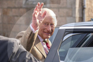 King Charles and Queen Camilla in Ballater , Scotland.