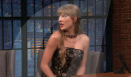 Taylor Swift  on Seth Mayers show