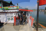 World's Only Floating Office On World Post Day In Kashmir 