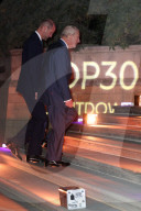 King Charles and Prince William at countdown to COP 30 event