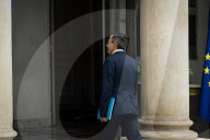 Consultations With The French President At The ElysÃ©e Palace, In Paris