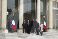 Macron's Crisis Meeting With The Party Leaders Before The Appointment Of The New Prime Minister