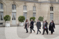 Macron's Crisis Meeting With The Party Leaders Before The Appointment Of The New Prime Minister