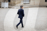 Consultations With The French President At The ElysÃ©e Palace, In Paris