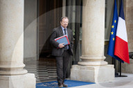 Consultations With The French President At The ElysÃ©e Palace, In Paris