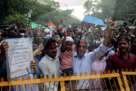 Teachers' Protest In Dhaka