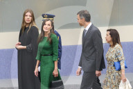 Spanish Royals Attend The National Day Military Parade