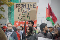Rally In Support Of Palestine In Warsaw
