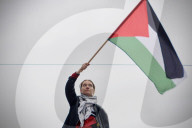 Rally In Support Of Palestine In Warsaw