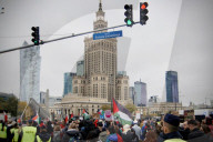 Rally In Support Of Palestine In Warsaw