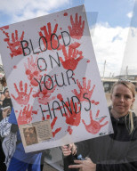 Palestine March & Protests Westminster