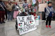Pro-Palestinian Demonstartion In Krakow