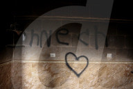 Remains of Israeli military ordnance after withdrawal from Gaza