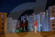 Tehranis, avid cell phone users