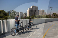 Tehranis, avid cell phone users