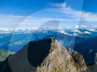 The Aerial View Shows Silichong Peak
