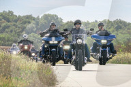 US Homeland Security head Kristi Noem attends Iowa’s Roast & Ride