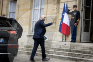 Working Meeting Of The New French Government At The Hotel Matignon, In Paris