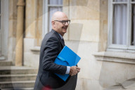 Working Meeting Of The New French Government At The Hotel Matignon, In Paris