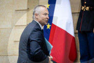Working Meeting Of The New French Government At The Hotel Matignon, In Paris