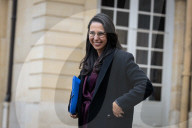 Working Meeting Of The New French Government At The Hotel Matignon, In Paris