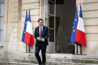Working Meeting Of The New French Government At The Hotel Matignon, In Paris