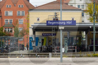 Regensburg Main Station Exterior