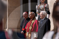 Italy's President Sergio Mattarella Meets Pope Leo XIV