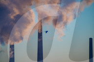 Pollution: Miami Fort Power Plant In Cincinnati, OHIOion