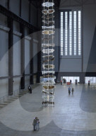 Maret Anne Sara installation in the Tate Modern Turbine Hall in London