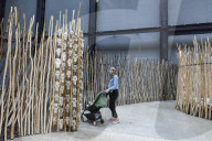 Maret Anne Sara installation in the Tate Modern Turbine Hall in London