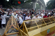 Teachers' Blockade In Dhaka
