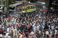Teachers' Blockade In Dhaka