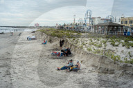 Nor'easter Storm Beach Erosion