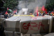 General Strike In Barcelona Supporting Palestine