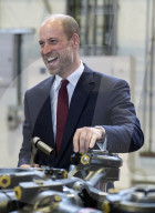 Prince William &  Crown Prince Hussein of Jordan at RAF Benson