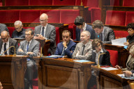 Debate On The No-Confidence Vote At The National Assembly, In Paris