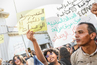 Mass Protest Demanding Dismantling Of Polluting Units Of Tunisian Chemical Group In Gabes