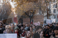 Demonstrations Against Violence On Women In Turin