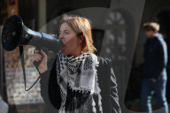 Pro-Palestinian Protest At The US Consulate In Krakow