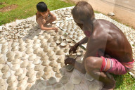 Lamps for Diwali, festival of Lights