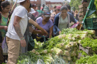 Farmers Hand Out Free Food In Protest In Buenos Aires