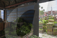 Farmers Hand Out Free Food In Protest In Buenos Aires